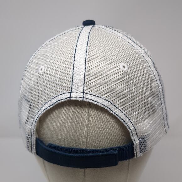 2021 Race To Robie Creek Strapback Trucker Hat Blue One Size District - Picture 6 of 10